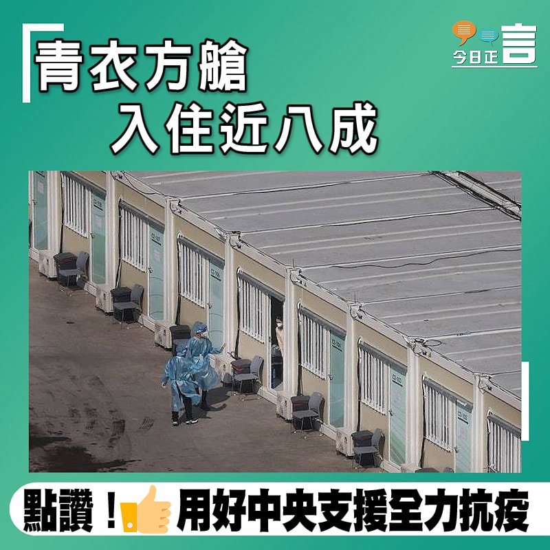青衣方艙入住近八成