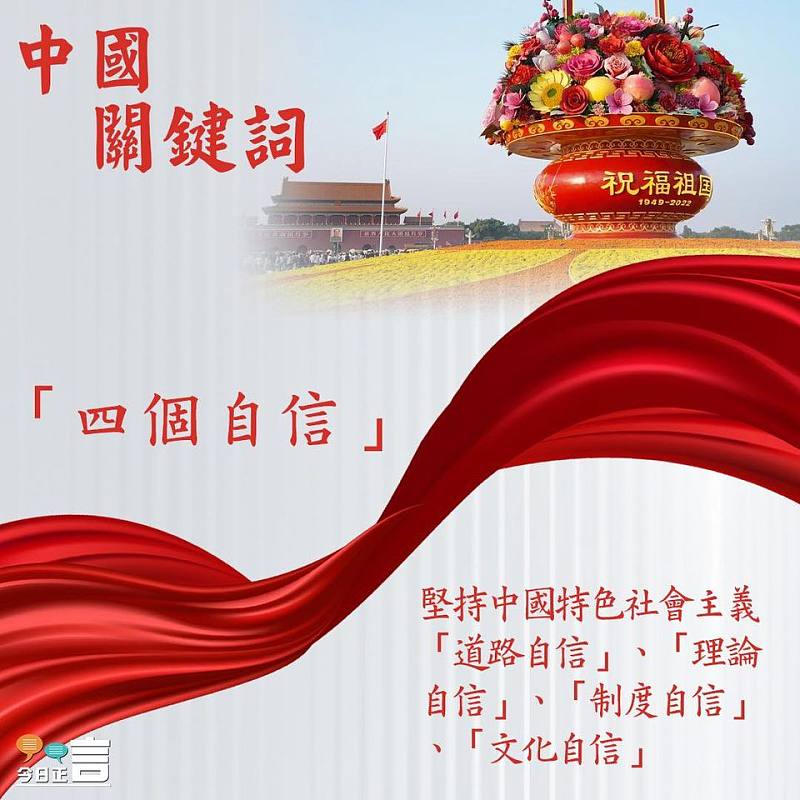 【中國關鍵詞】「四個自信」