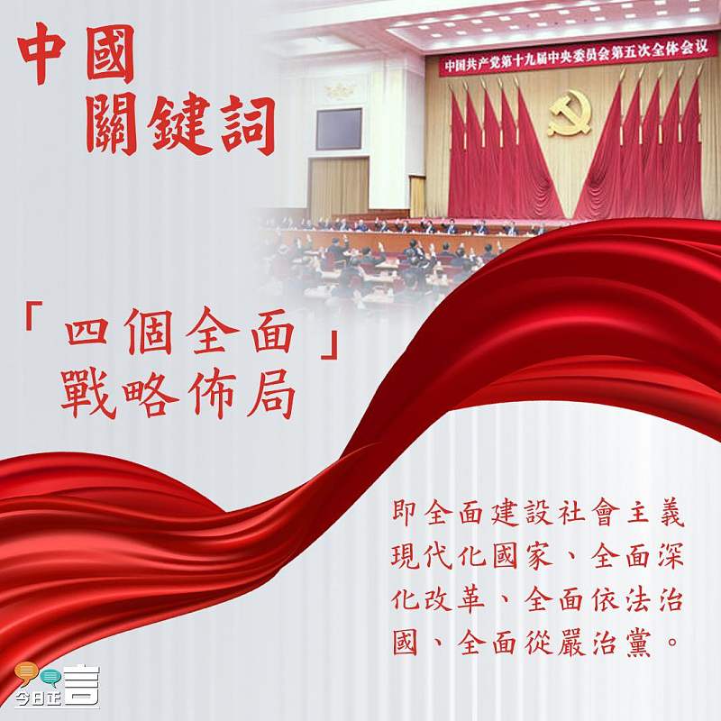 【中國關鍵詞】「四個全面」戰略佈局