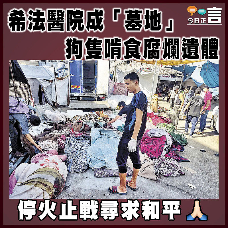 希法醫院成「墓地」   狗隻啃食腐爛遺體