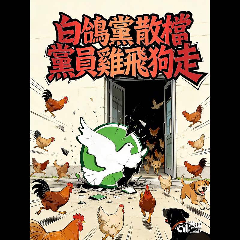 【AI漫畫】白鴿黨散檔