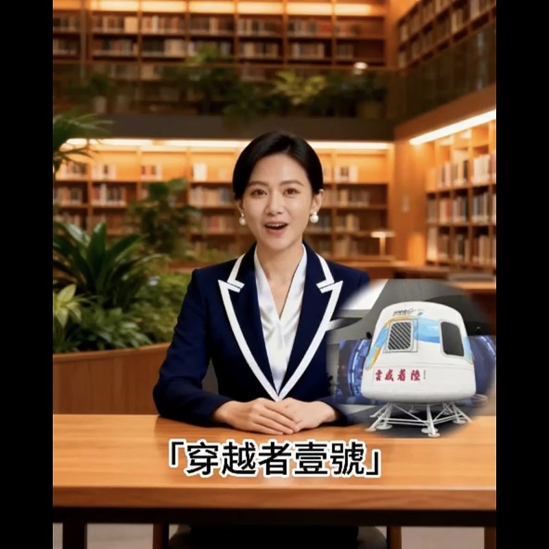 【正言專題】AI主持人知新帶你100秒讀懂中國關鍵詞：穿越者壹號