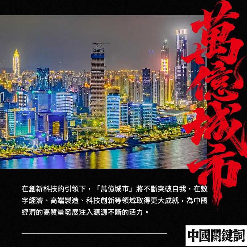 【正言專題】中國關鍵詞：萬億城市