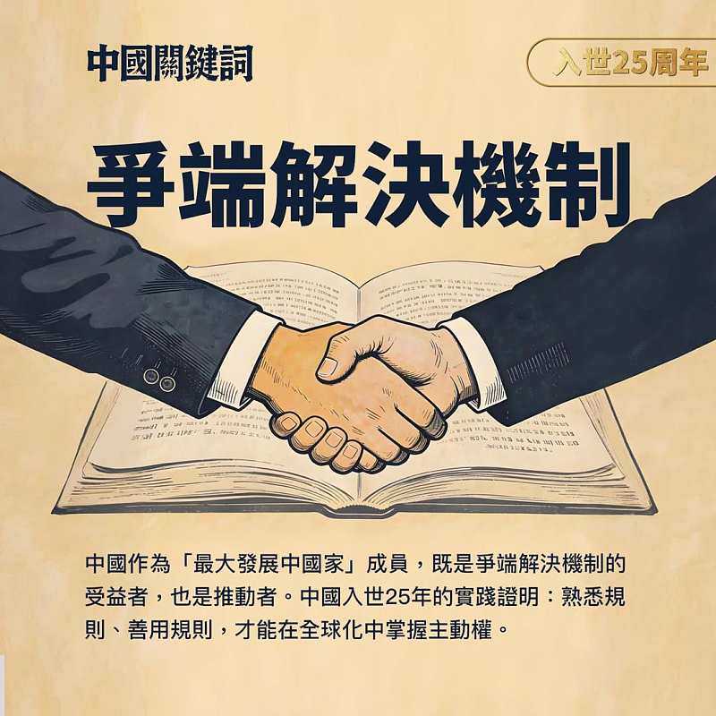 【正言專題】【入世25周年】中國關鍵詞：爭端解決機制