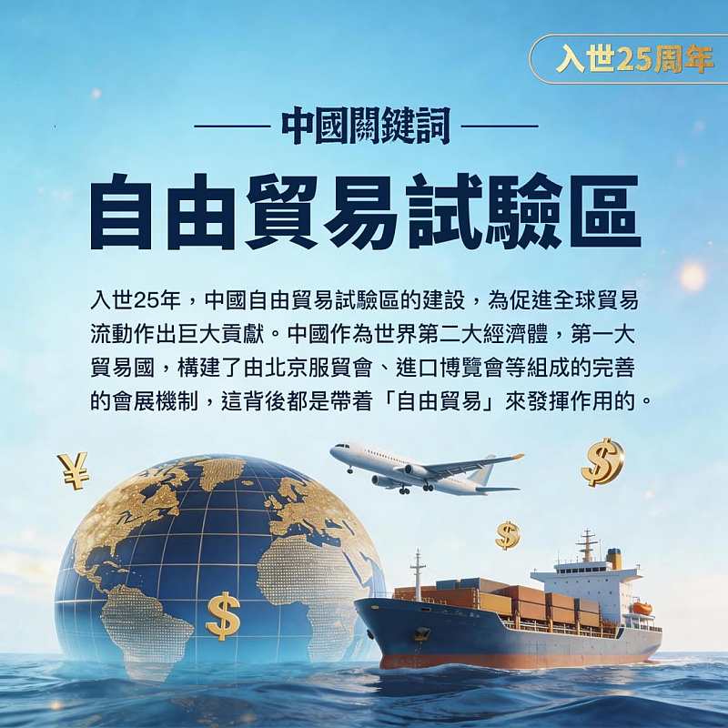 【正言專題】【入世25周年】中國關鍵詞：自由貿易試驗區