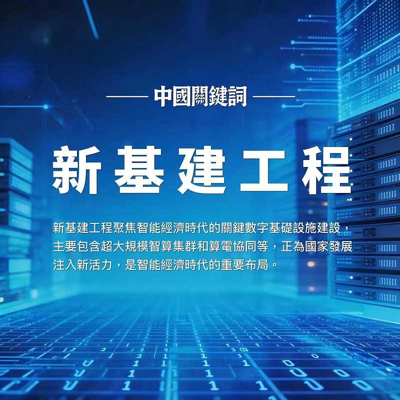 【正言專題】中國關鍵詞：新基建工程
