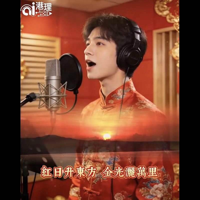 【AI歌手】2分鐘好歌獻唱──《駿馬迎春耀香江》