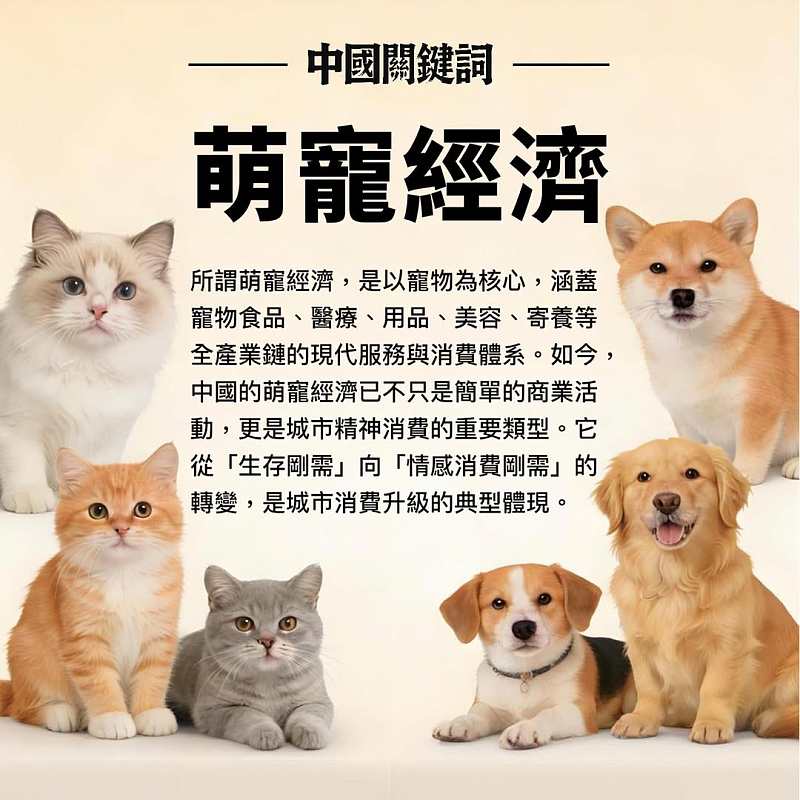 【正言專題】中國關鍵詞：萌寵經濟