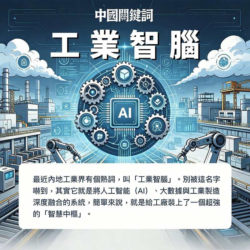 【正言專題】中國關鍵詞：工業智腦