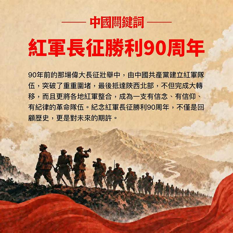 【正言專題】中國關鍵詞：紅軍長征勝利90周年