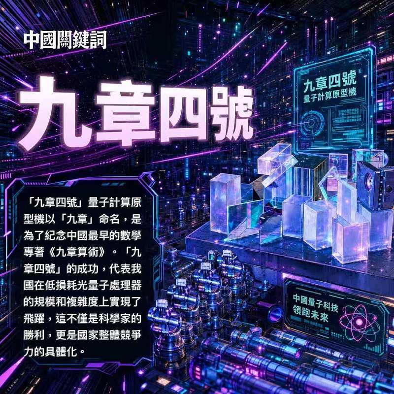 【正言專題】中國關鍵詞：九章四號