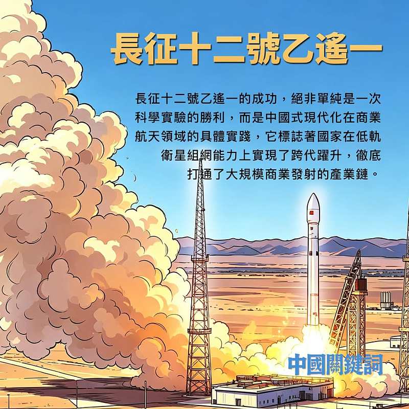 【正言專題】中國關鍵詞：長征十二號乙遙一