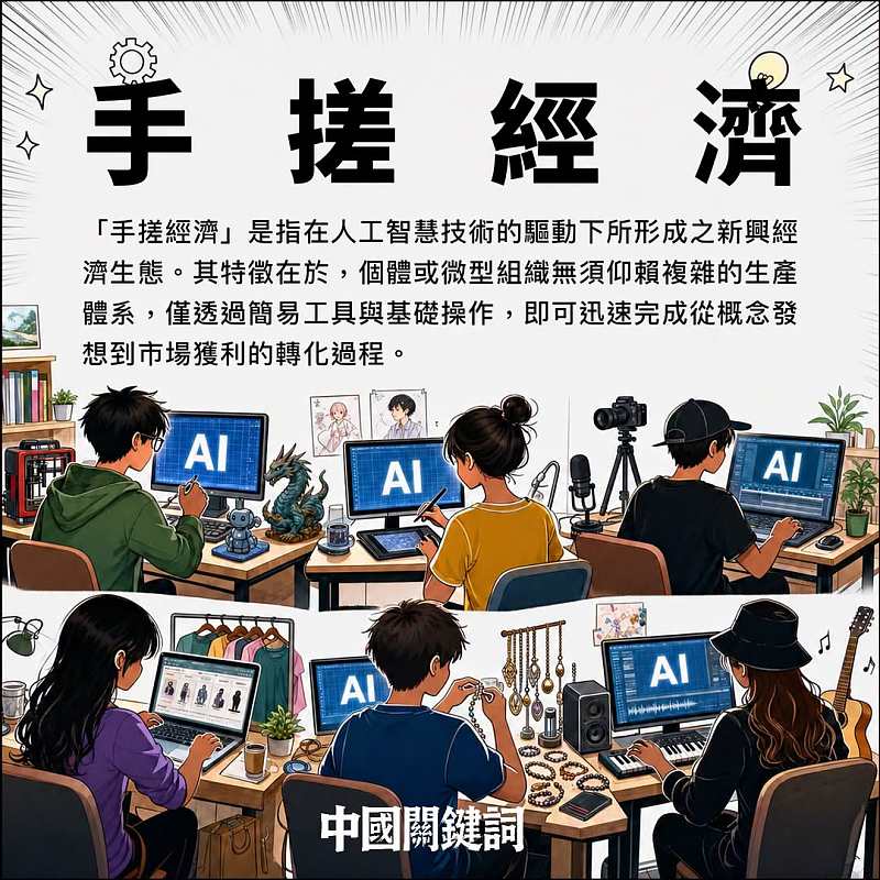 【正言專題】中國關鍵詞：手搓經濟