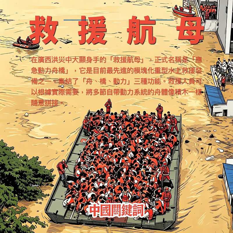 中國關鍵詞：救援航母
