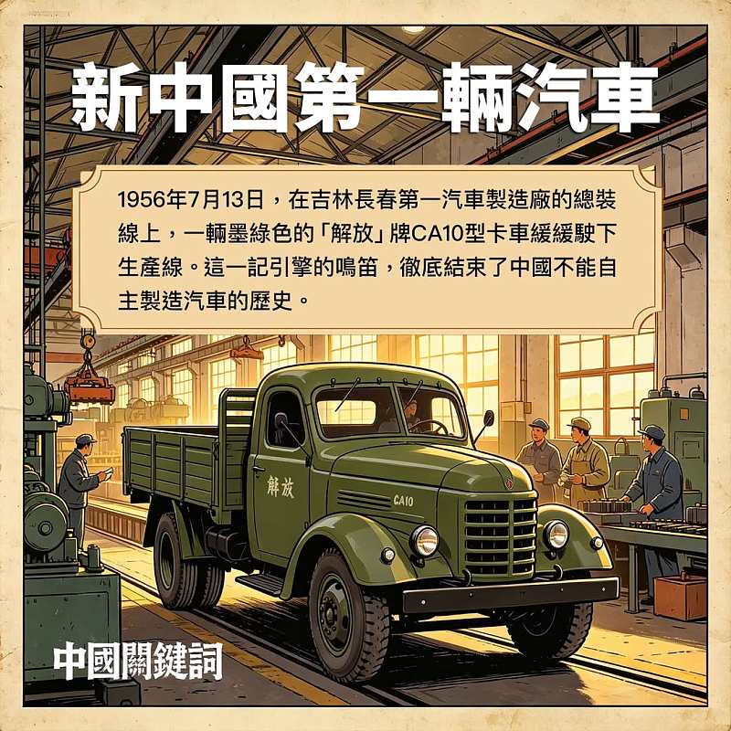 中國關鍵詞：新中國第一輛汽車
