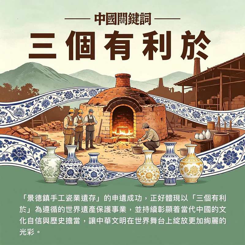 【正言專題】中國關鍵詞：三個有利於