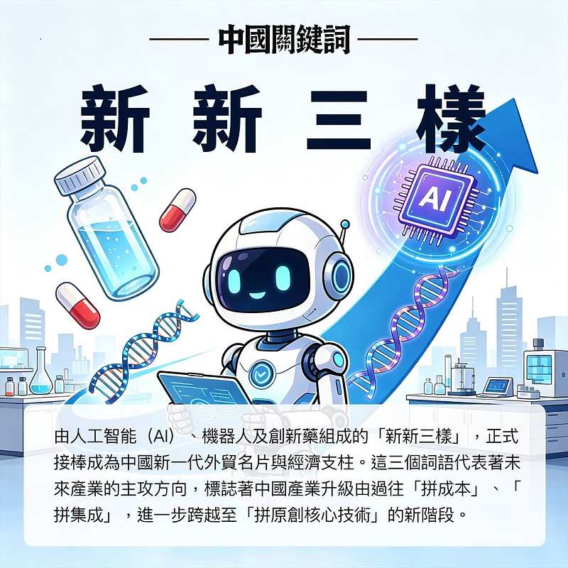 【正言專題】中國關鍵詞：新新三樣
