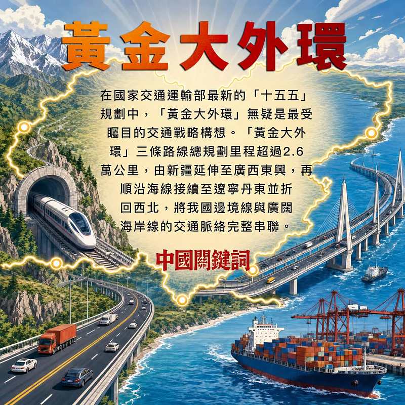 【正言專題】中國關鍵詞：黃金大外環