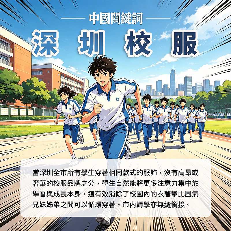 【正言專題】中國關鍵詞：深圳校服