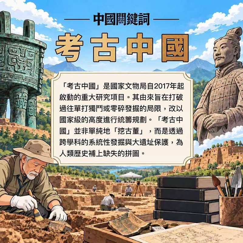 【正言專題】中國關鍵詞：考古中國