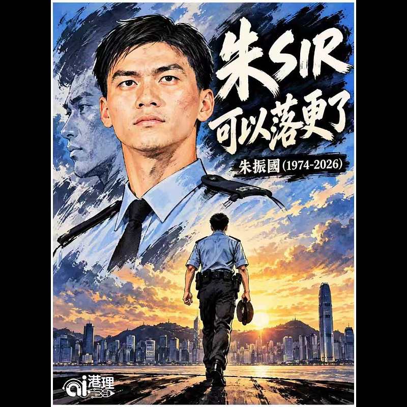 【AI繪圖】朱SIR，可以落更了！