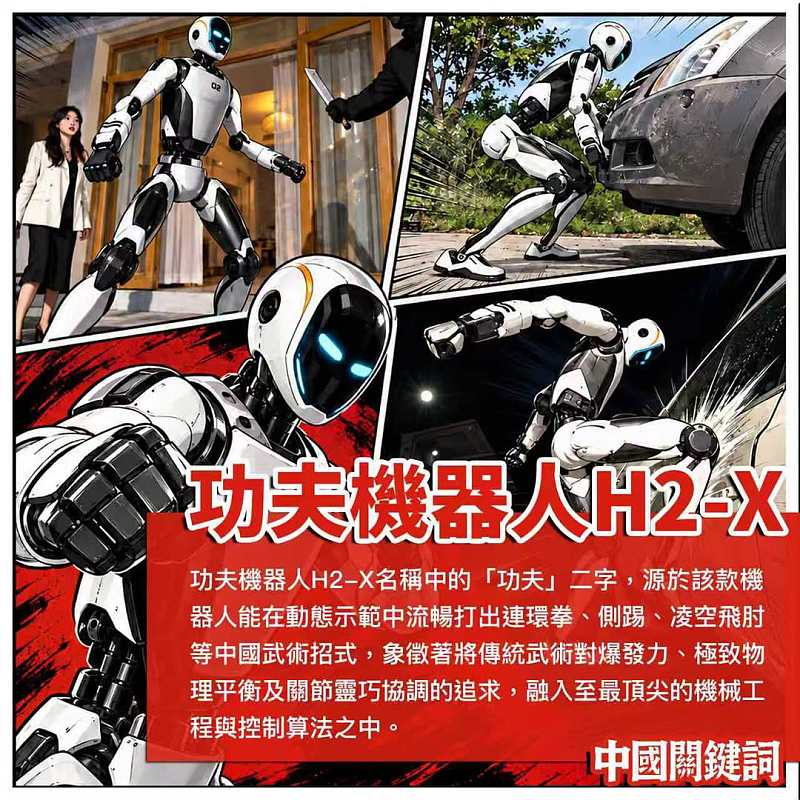 【正言專題】中國關鍵詞：功夫機器人H2-X